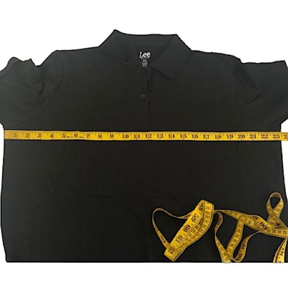 Lee Girls Size 3XL New Uniform Polo Shirt Classic Basic Preppy - Picture 2 of 7